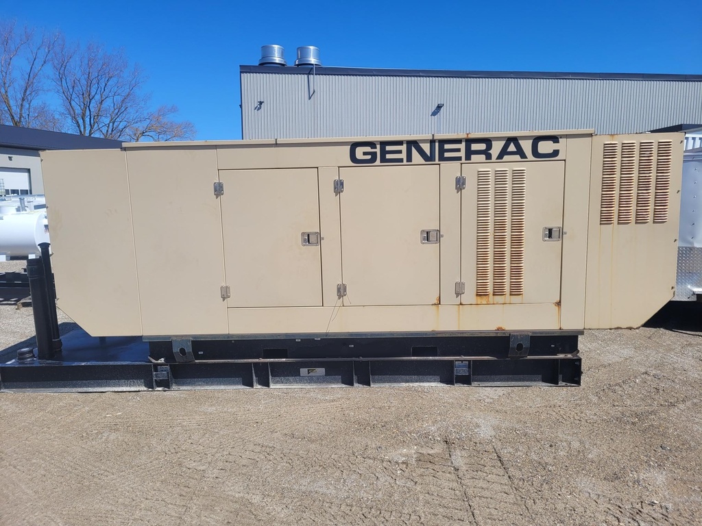 Used 230KW Enclosed Generac Diesel Generator | Standby 347/600V